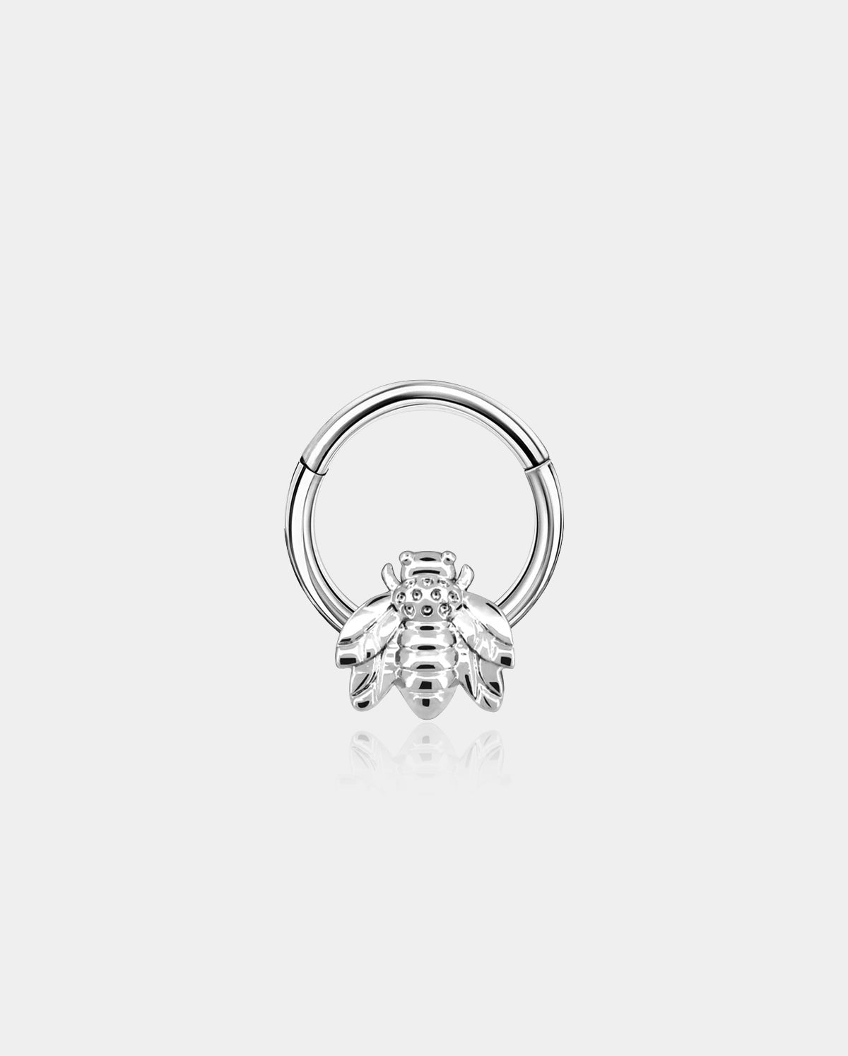Bee Hinged Septum Daith Ring