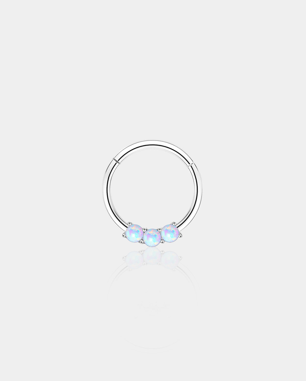 opal septum ring
