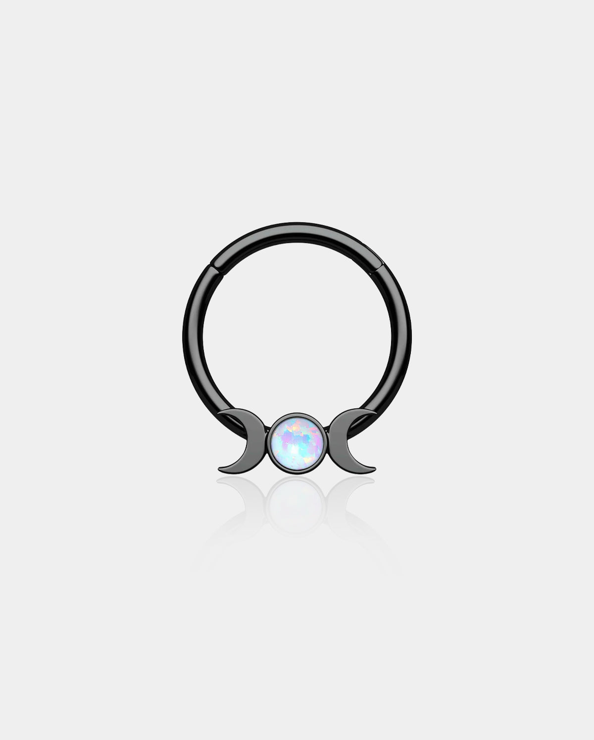 Hinged Moon Segment Septum Ring