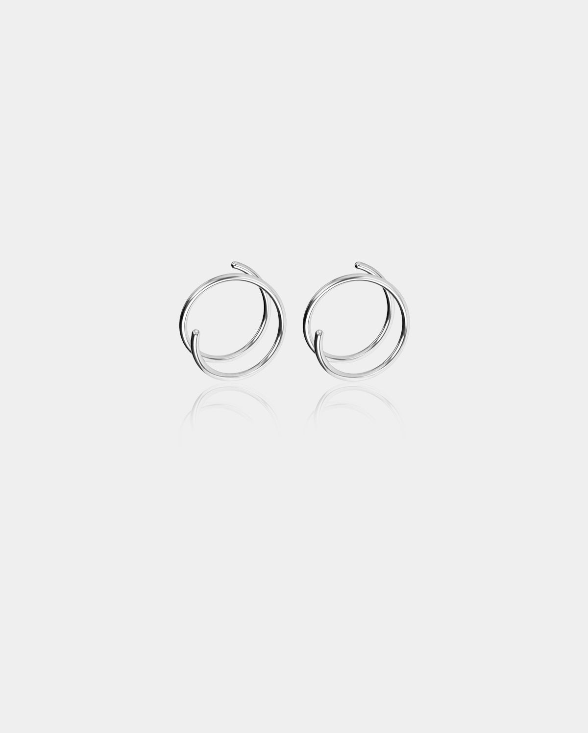 2PCS Titanium Spiral Nose Rings