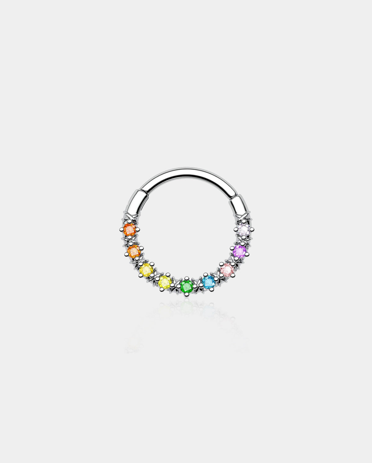 Corlorful septum ring 