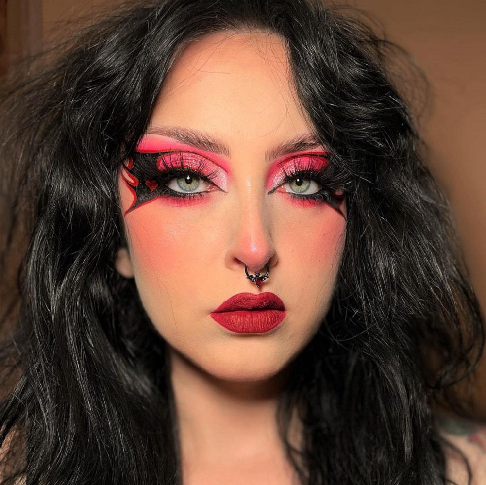 Cute Spooky Bat Segment Septum Ring