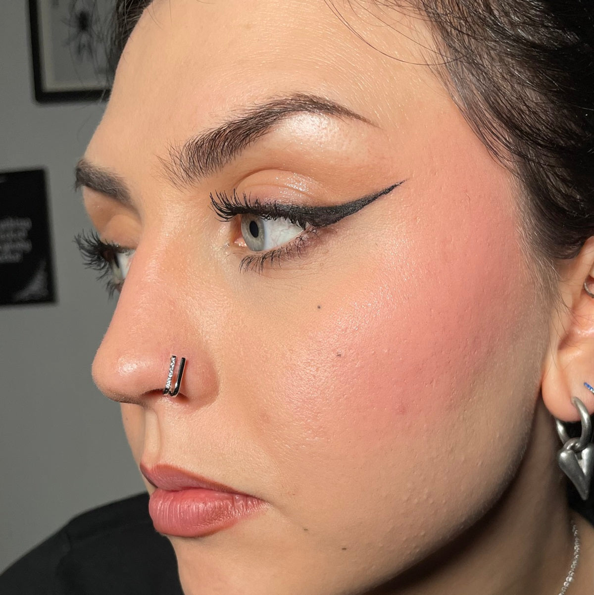 2PCS Musical Notes Nose Stud Pack