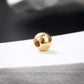 14K Gold CZ Ball 14G Bauch ringe 14G CZ Ball