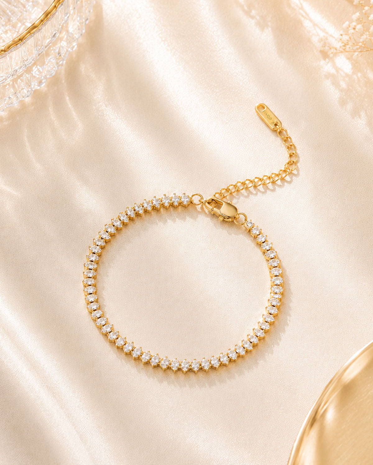 Marquise CZ Tennis Bracelet