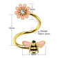 16g bee helix earring