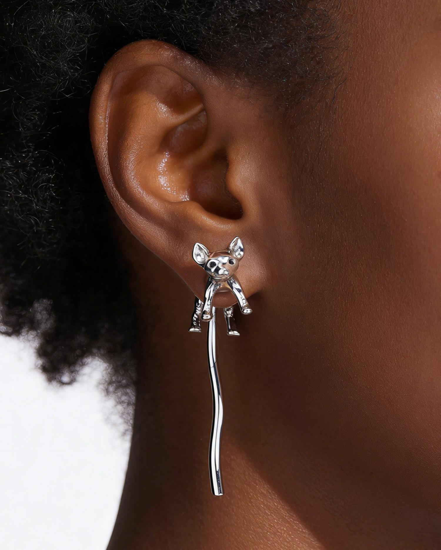 2PCS Vivid Cat Earrings Set