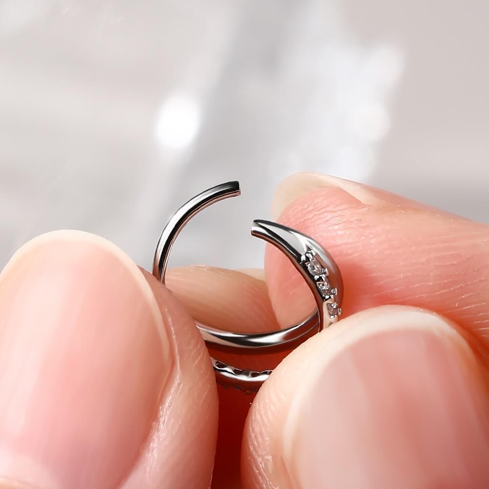 20g seamless nose ring