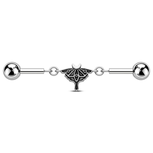 14G Moth Industrial Barbell