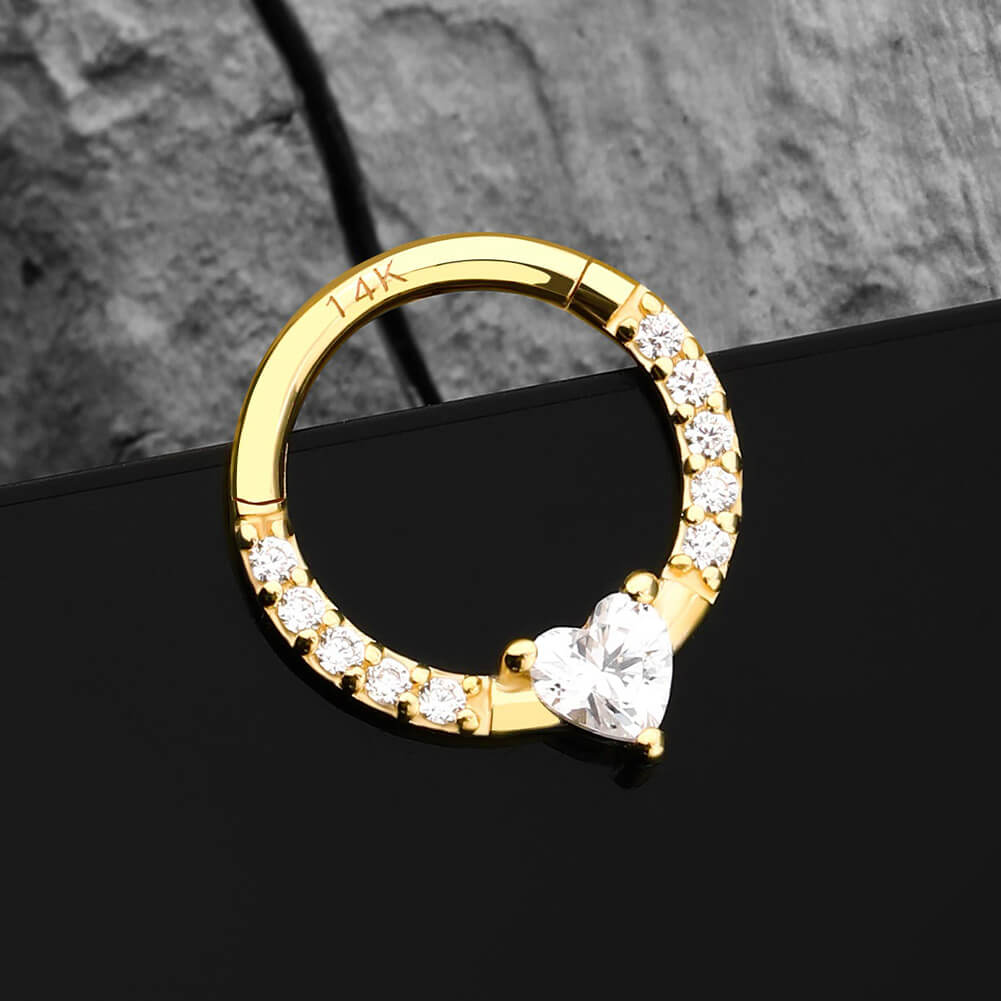 oufer heart septum ring