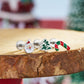 oufer christmas cartilage earrings