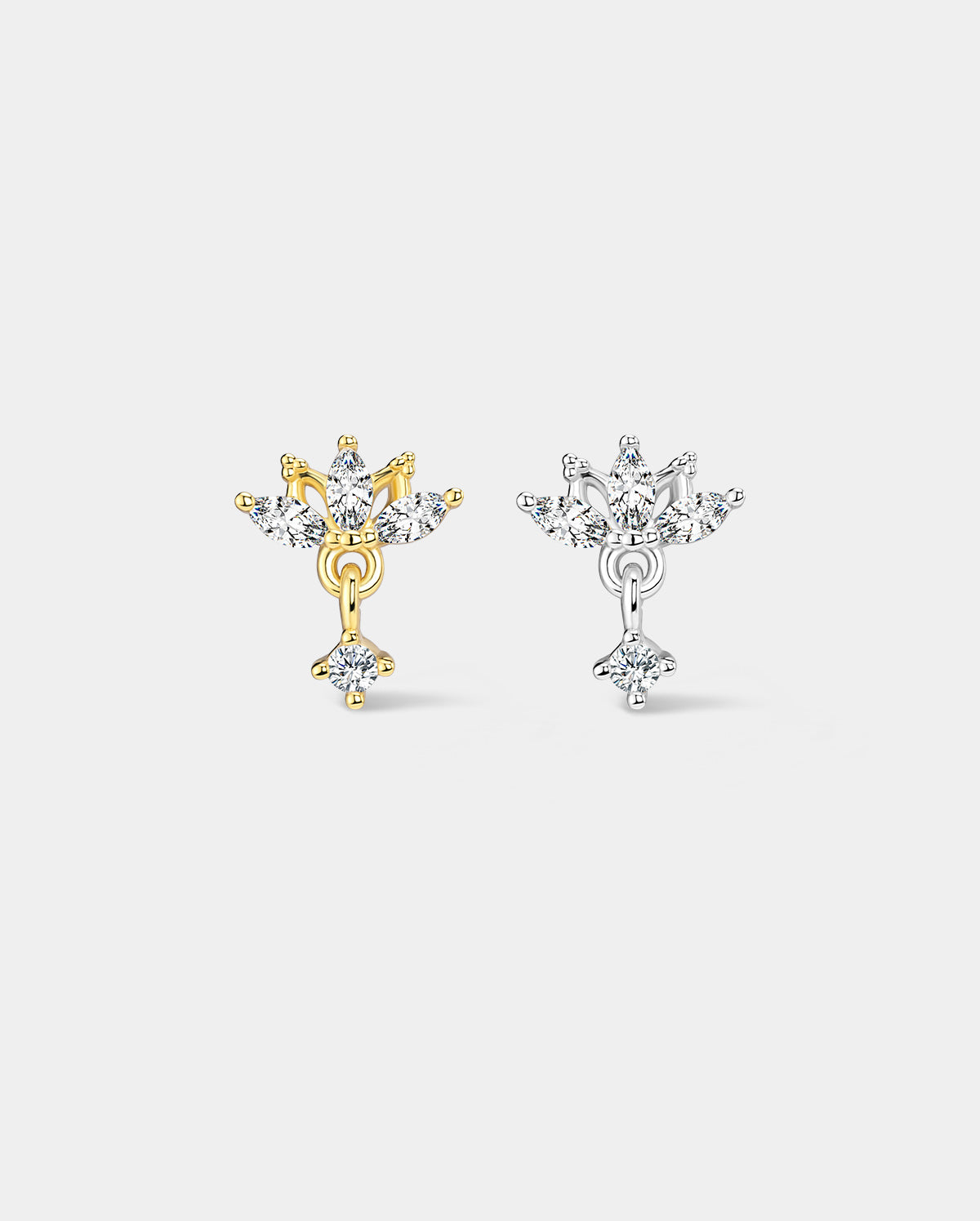 oufer flower cartilage earring
