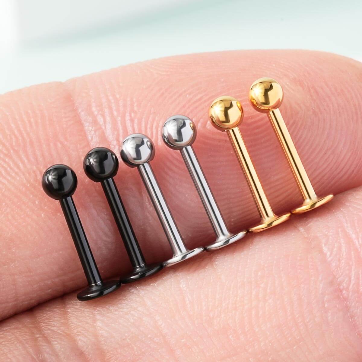 oufer lip piercing ring