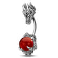 red dragon belly ring 