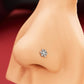 spider web nose stud 