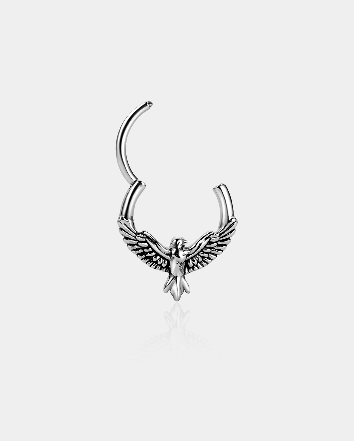 hinged segment dove septum ring 