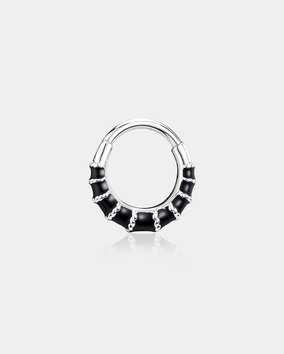 oufer black septum ring
