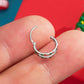 hinged christmas nose ring