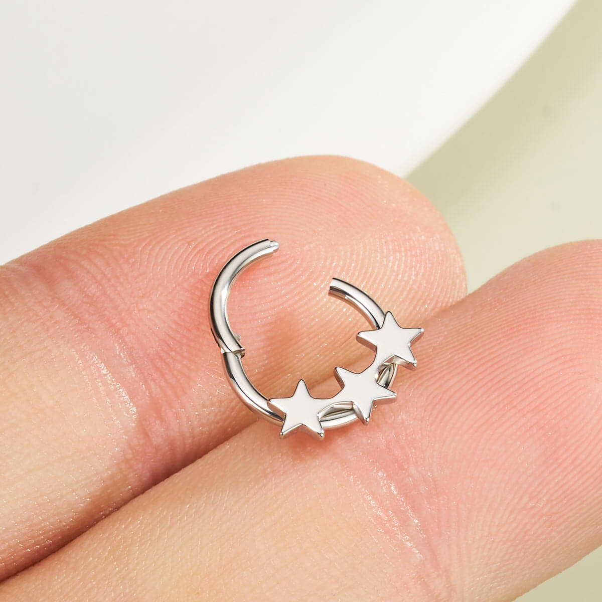 hinged segment septum ring