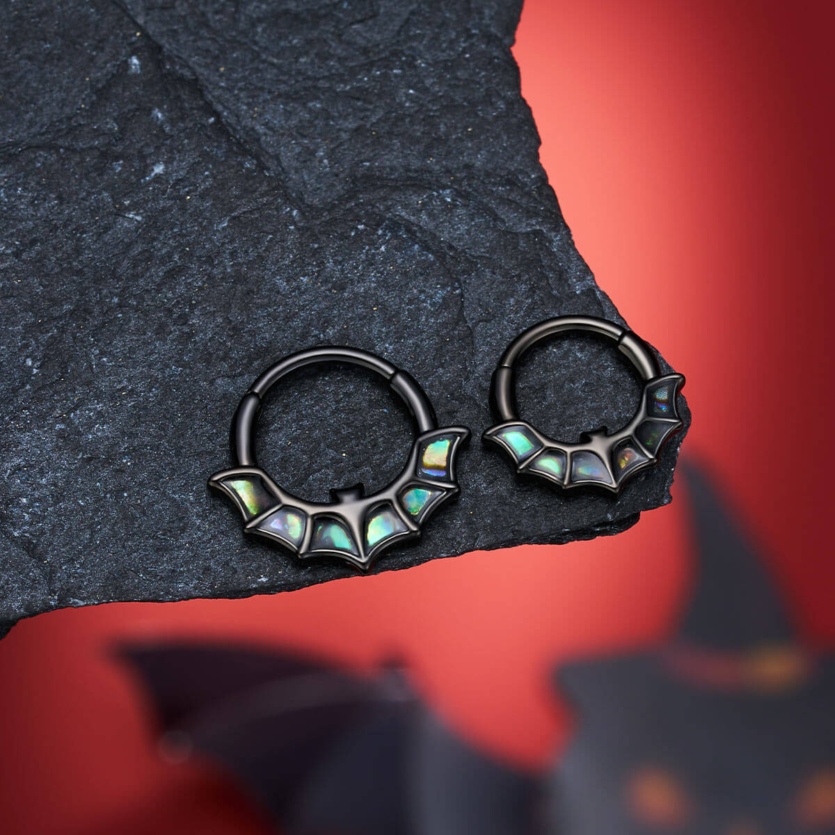 abalone bat septum ring