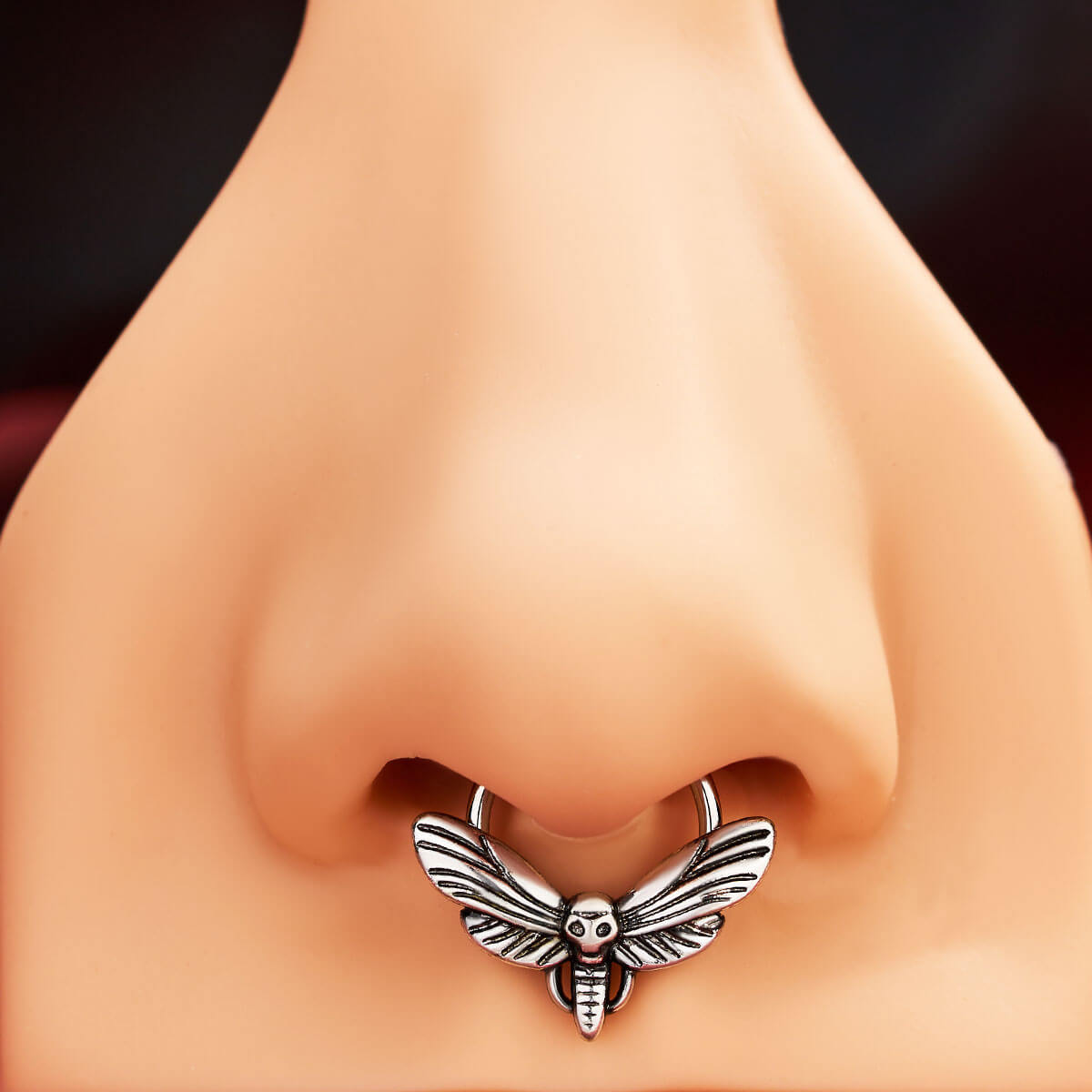 moth septum piercing