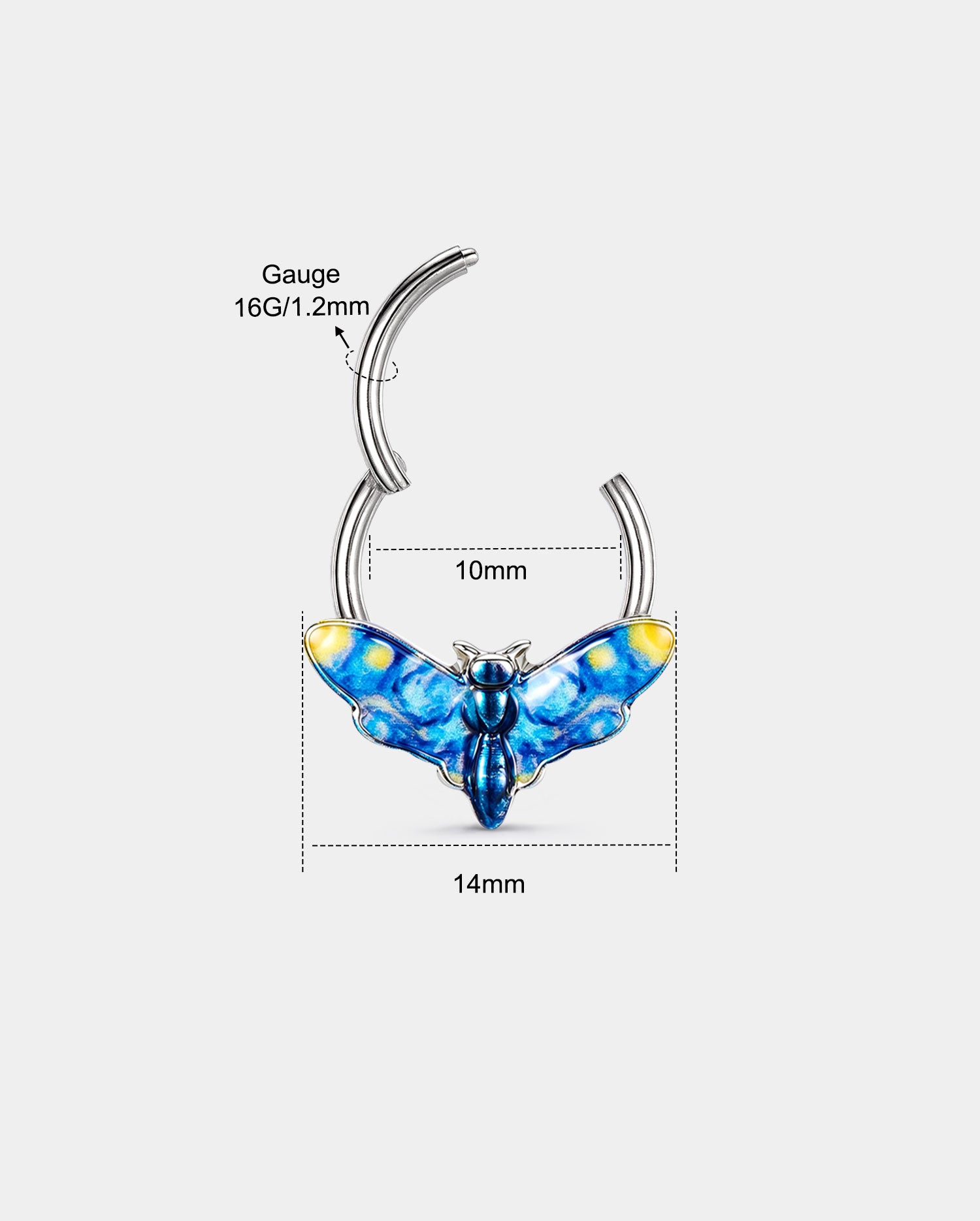 16g septum ring