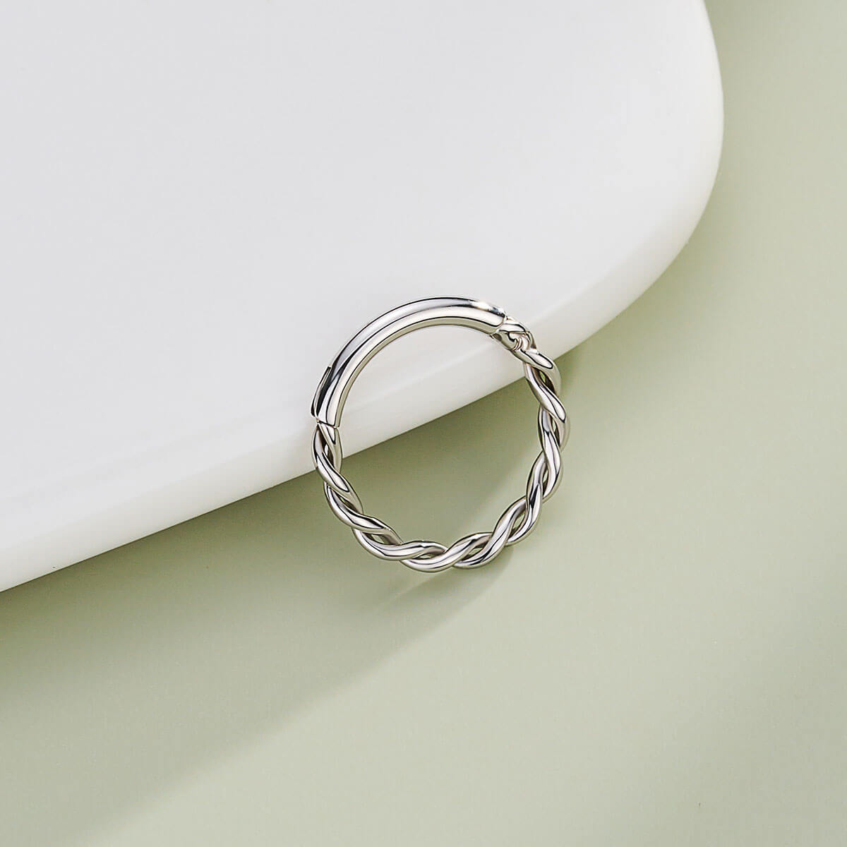 oufer braided septum ring