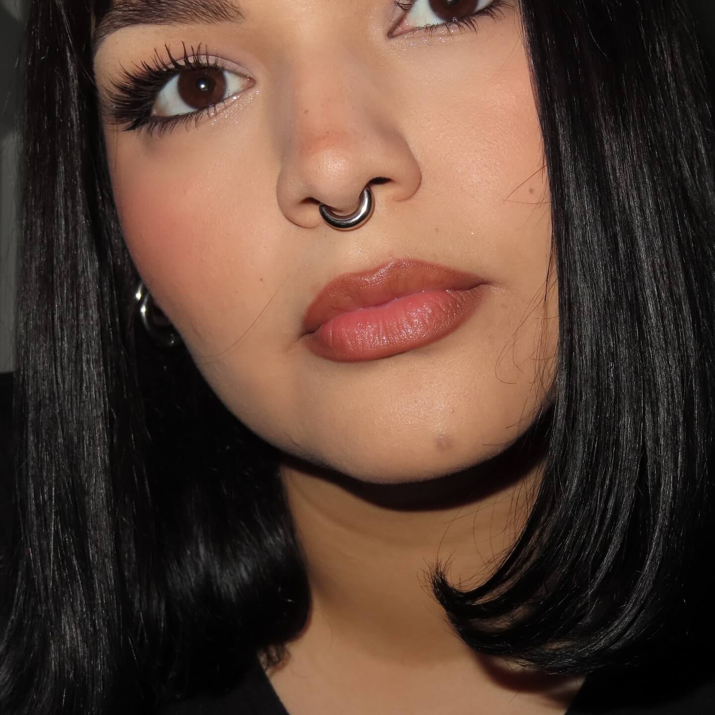 thick septum piercing