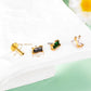 16g rectangle cartilage stud 