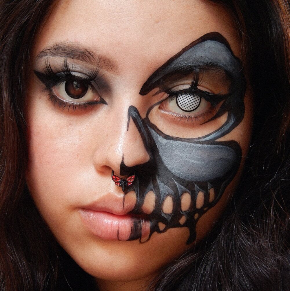 Skull Moth Segment Septum Ring