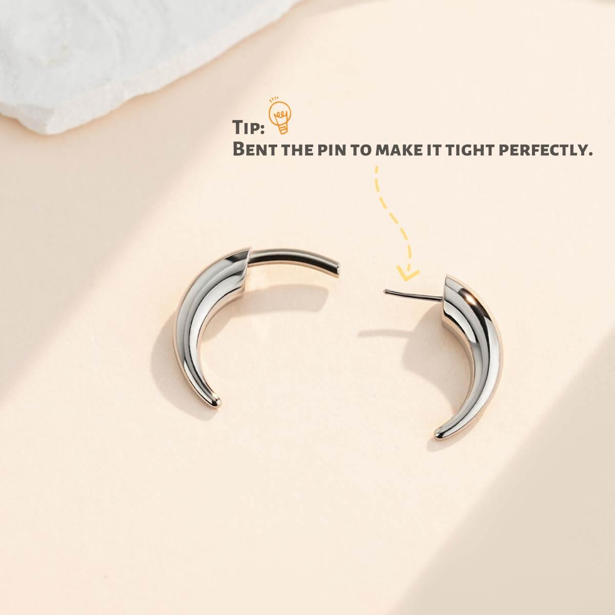 New Upgraded Tribal Fake Gauge Horn Threadless Septum Ring