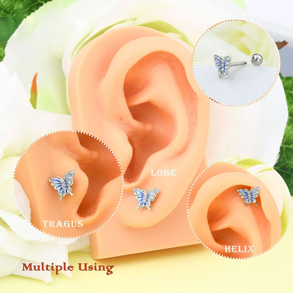 butterfly earrings