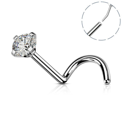 oufer 2mm nose stud 