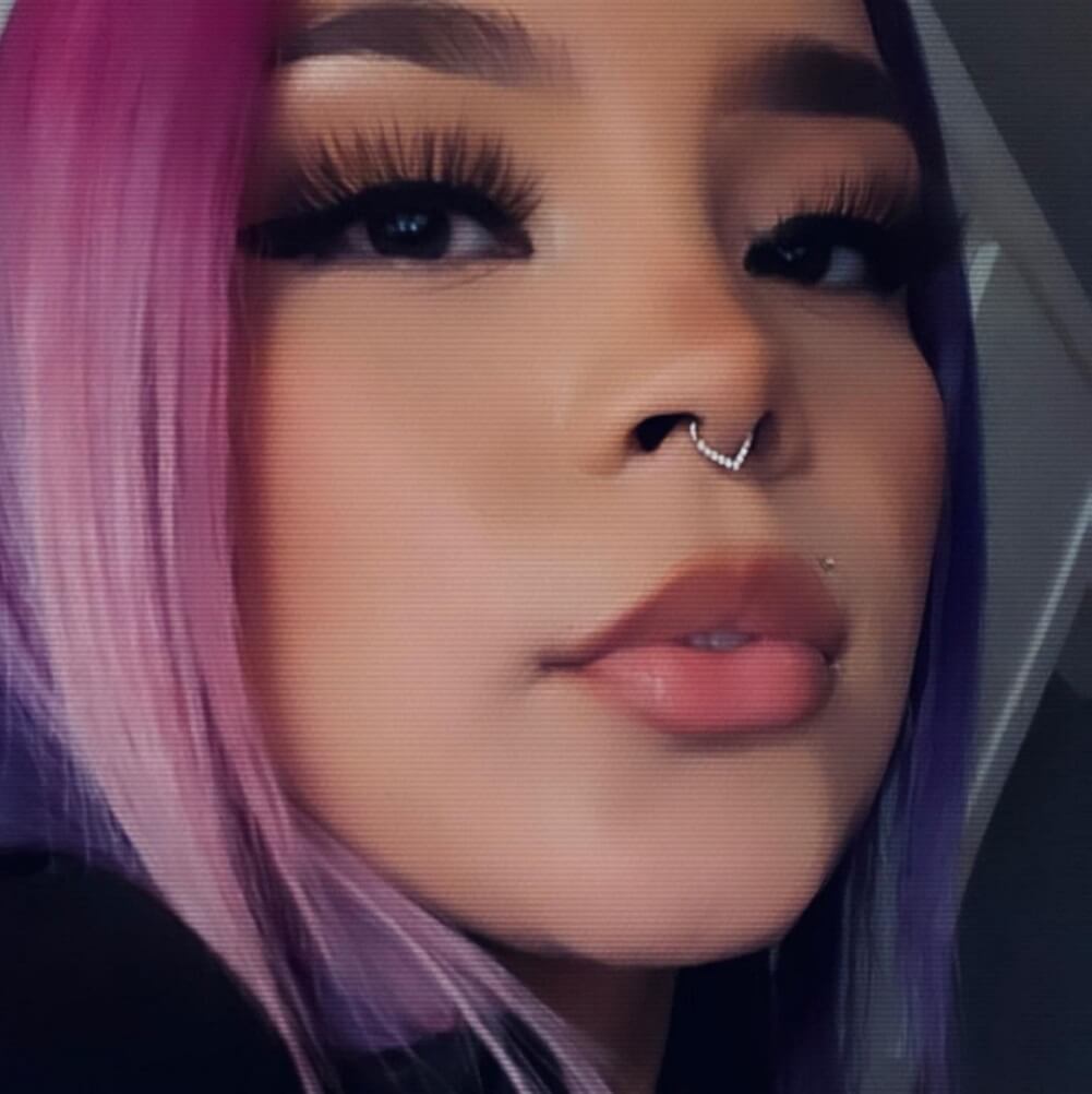 Clear CZ Vshape Septum Ring